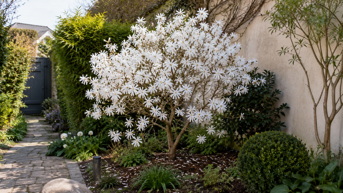 Magnolia stellata : la variété la plus compacte pour petit jardin