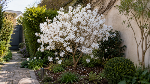 Magnolia stellata : la variété la plus compacte pour petit jardin