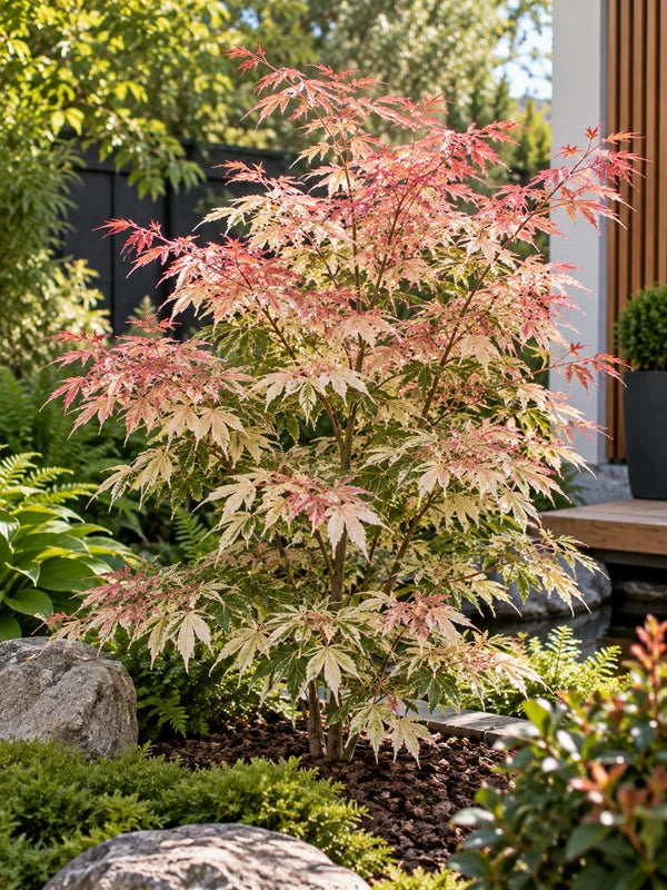 Érable du Japon 'Oridono Nishiki' (Acer palmatum 'Oridono Nishiki')